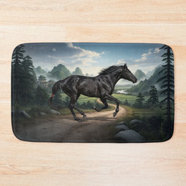 Item preview, The Abaga horse and a landscape from China designed and sold by Cheval-de-coeur.
