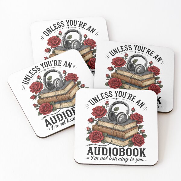Item preview, Unless You Are An Audiobook, I'm Not Listening To You Funny Bookish designed and sold by gordonbwyashop.