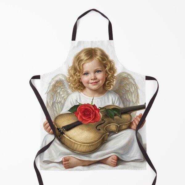 Item preview, Blonde angel (child) with the violin of love designed and sold by Segasprojects.