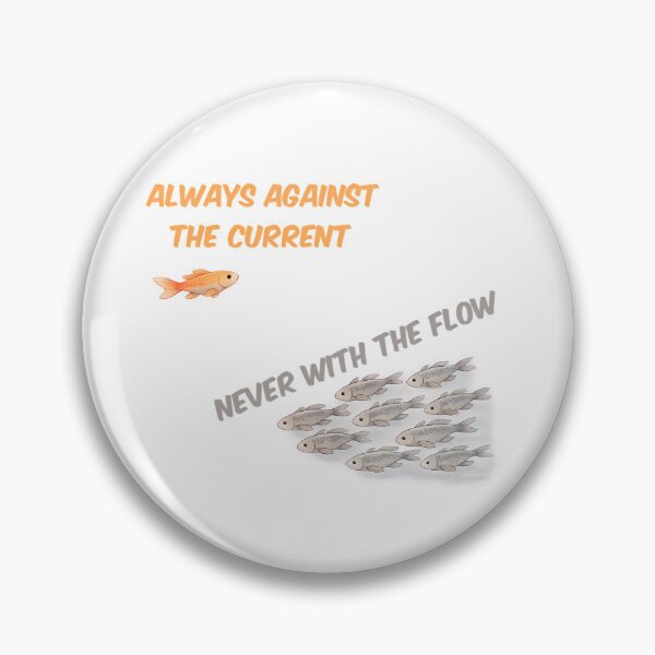Item preview, Always Against the Current – Fish Swimming Against the Flow designed and sold by Buli89.