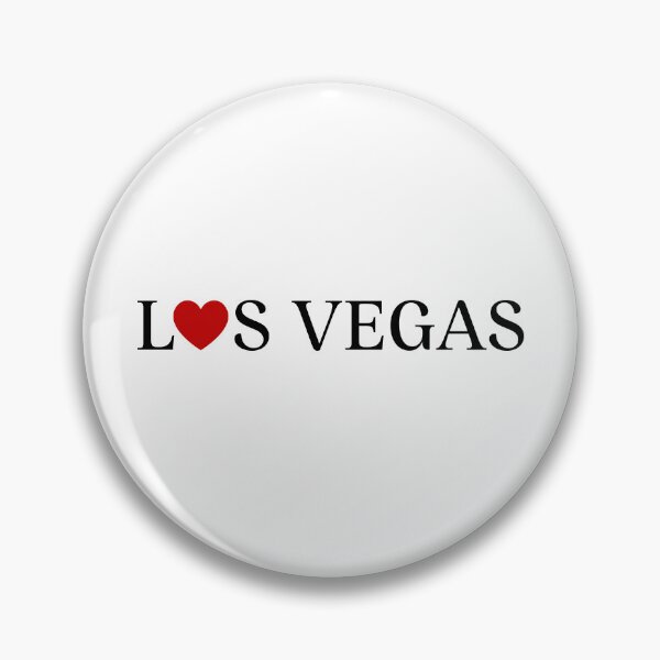 Artikelvorschau, Las Vegas City Red Heart Minimalistische Souvenir-Typografie entworfen und verkauft von FemmePod.