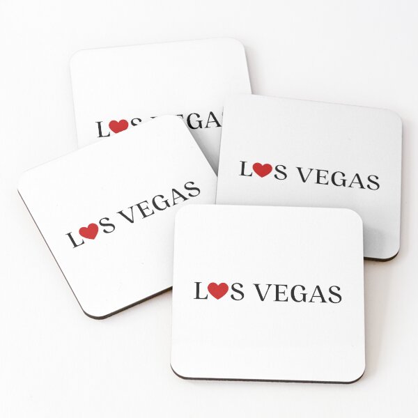 Item preview, Las Vegas City Red Heart Minimalist Souvenir Typography designed and sold by FemmePod.