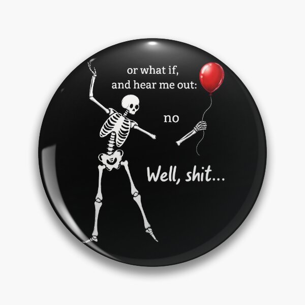 Item preview, Well Skeleton Holding Balloon Gothic Halloween  designed and sold by gear-posters.