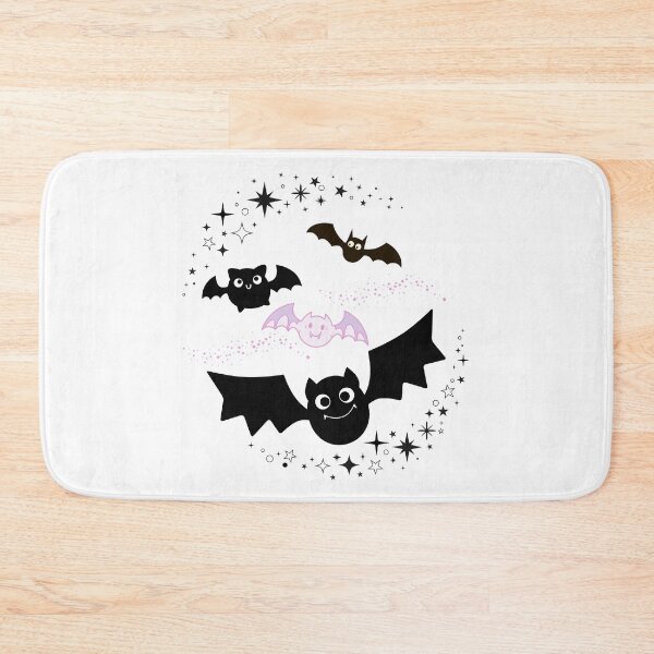 Item preview, Cute Bat & Stars | Pastel Goth Bat designed and sold by SunandShade.