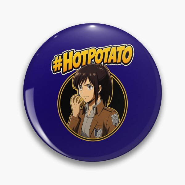 Item preview, Hot Potato Anime Girl  designed and sold by EverettWard.