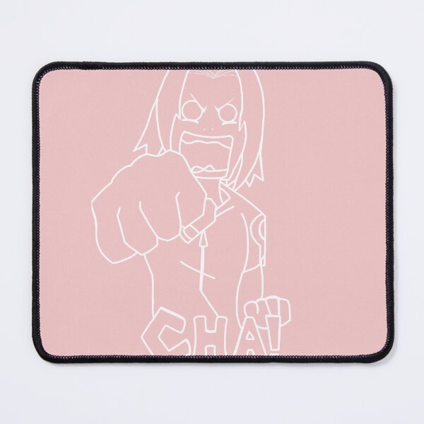 Item preview, CHA! Pink and white illustration  designed and sold by Studioarmani.