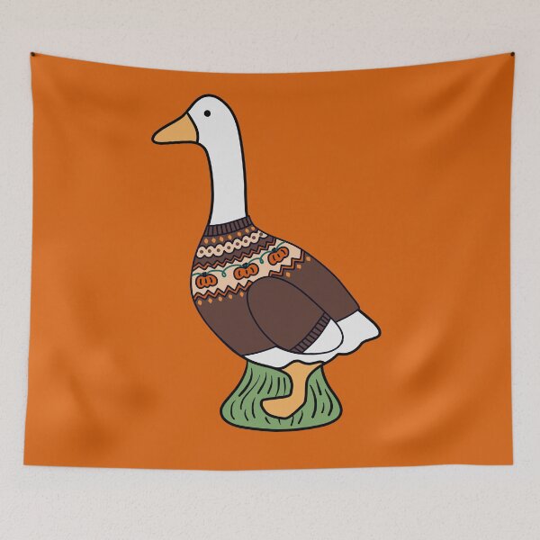 Item preview, Cozy Autumn Sweater Goose designed and sold by ChelseaZo.