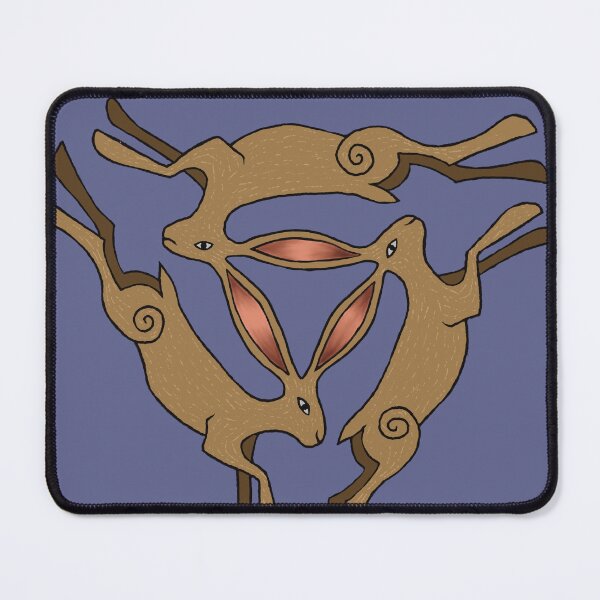 Item preview, Triquetra of Hares designed and sold by Kimberley Cummings Illustration.