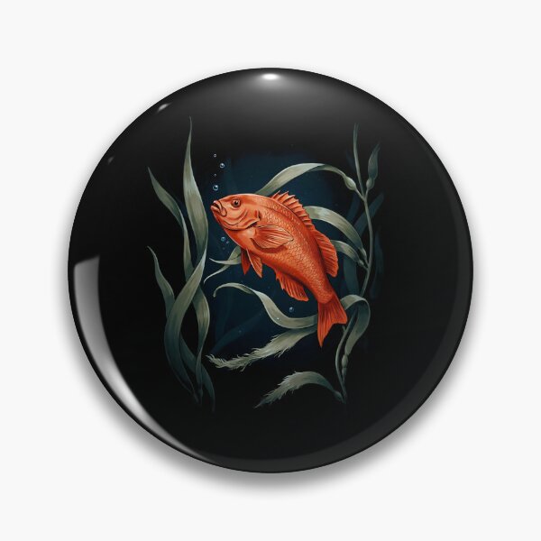 Item preview, Garibaldi Fish California Sea Life Marine Biology designed and sold by Redgiant87x.
