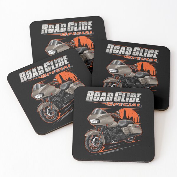 Item preview, Motorcycle Road Glide Special FLTRXS 2022 White Sand Pearl (Black Finish) for Motorcycle Riders designed and sold by MotoApparelHub.