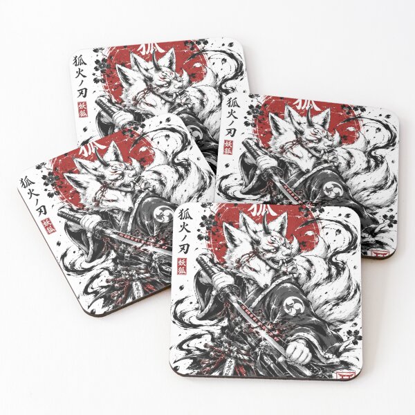 Item preview, Oni Mask Kitsune Samurai Warrior designed and sold by CozyPixel-J.