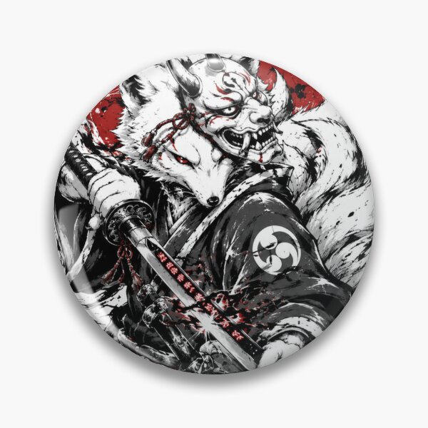 Item preview, Oni Mask Kitsune Samurai Warrior designed and sold by CozyPixel-J.