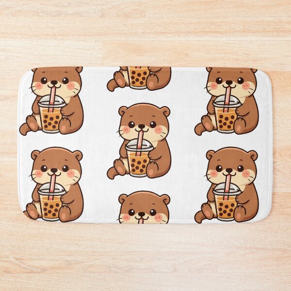 Item preview, Otter with Boba Tea designed and sold by Delidream.