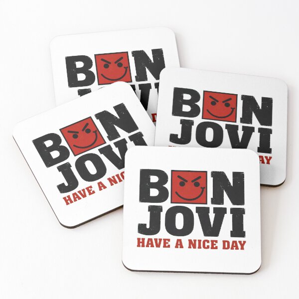 Item preview, Bons Jovis Have A Nice Day Rock designed and sold by PomboGayArt.