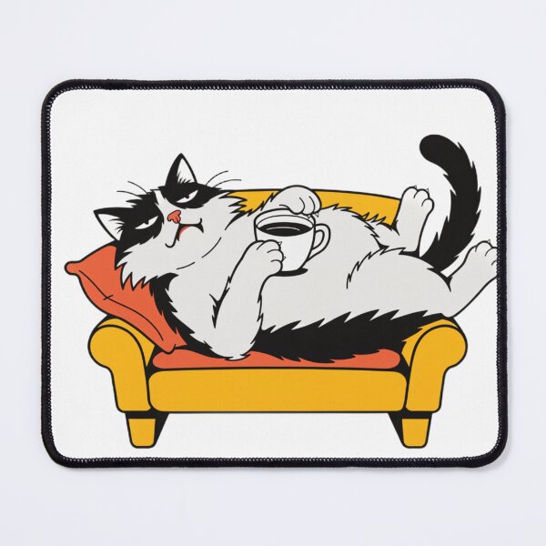 Item preview, Lazy Cat on the Couch designed and sold by Print culturee.