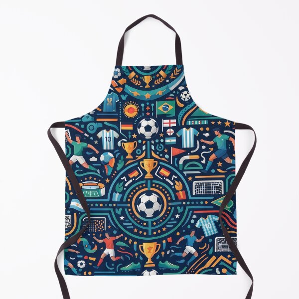 Item preview, Patrón de fútbol retro El Juego Bonito designed and sold by ART ATTACK ZONE.