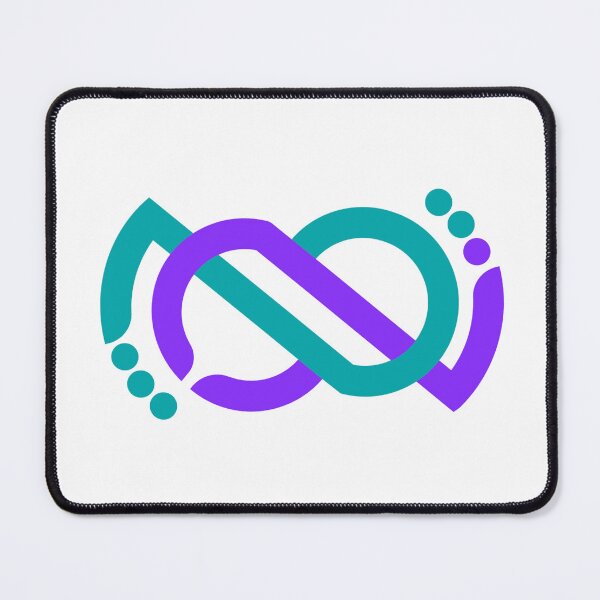 Item preview, Infinite Connection – Abstract Infinity Symbol Colorful Minimalist Design designed and sold by NaqxshDesignStudio.
