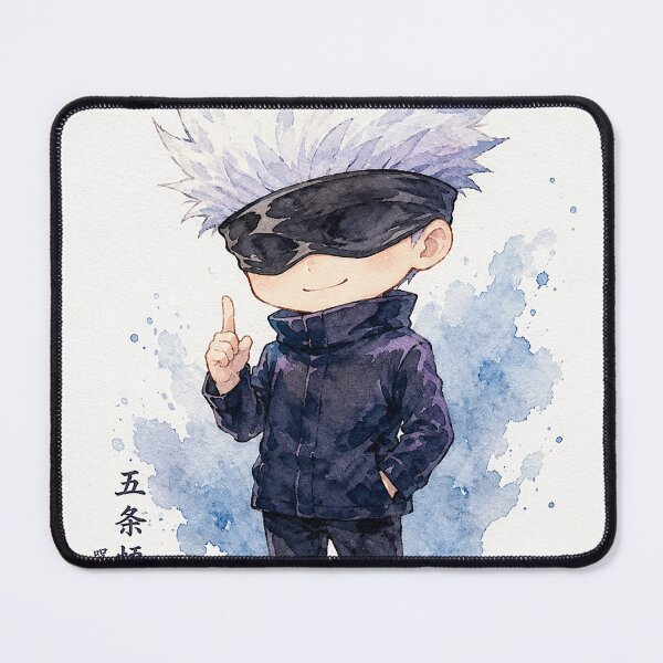 Item preview, Cute Anime Chibi Watercolor Character – Kawaii Japanese Anime Art Gift designed and sold by shopthehappycart.