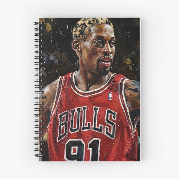 Item preview, Dennis Rodman Oil Painting designed and sold by maretsad.