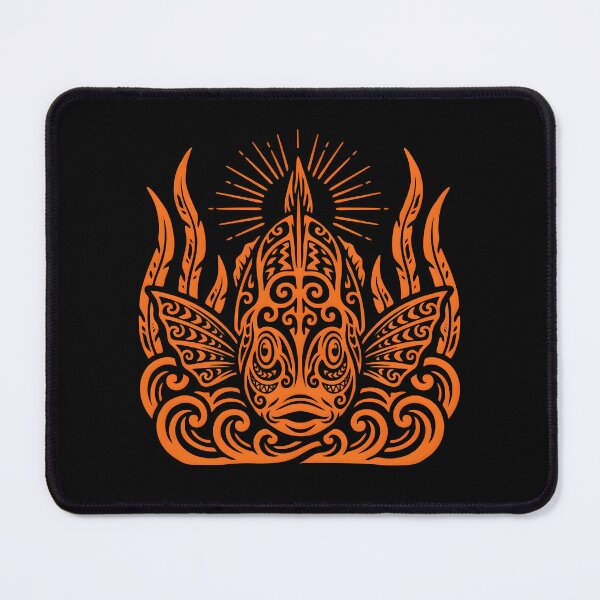 Item preview, Garibaldi Fish Orange Kelp Forest Pacific Ocean designed and sold by Redgiant87x.