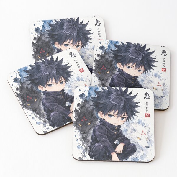 Item preview, Cute Anime Chibi Watercolor Character – Kawaii Japanese Anime Art Gift designed and sold by shopthehappycart.