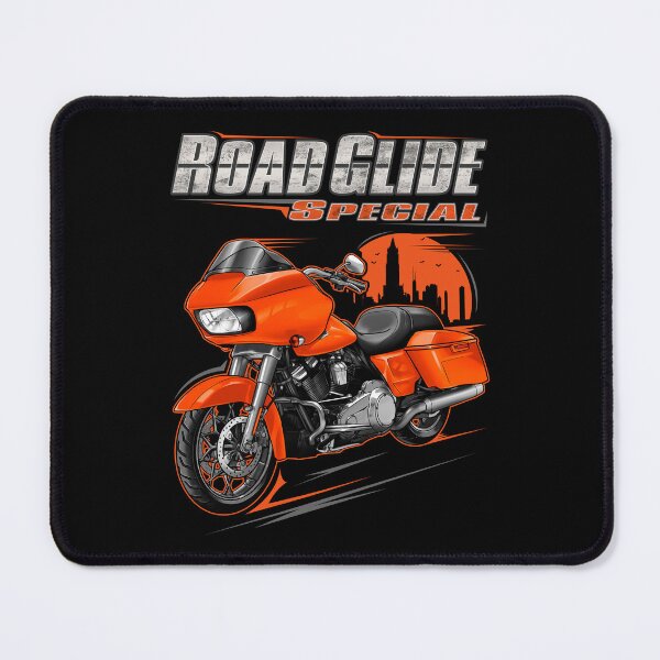 Item preview, Motorcycle Road Glide Special FLTRXS 2023 Baja Orange & Chrome Finish for Motorcycle Riders designed and sold by MotoApparelHub.