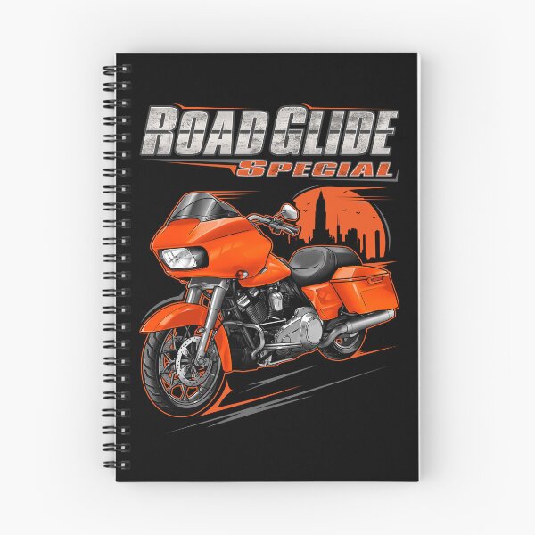 Item preview, Motorcycle Road Glide Special FLTRXS 2023 Baja Orange & Chrome Finish for Motorcycle Riders designed and sold by MotoApparelHub.