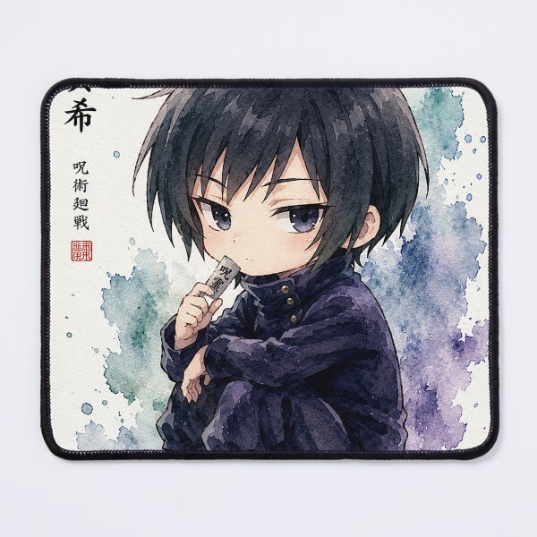 Item preview, Cute Anime Chibi Watercolor Character – Kawaii Japanese Anime Art Gift designed and sold by shopthehappycart.
