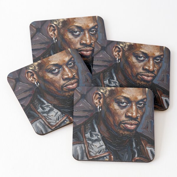 Item preview, Dennis Rodman Oil Painting designed and sold by maretsad.
