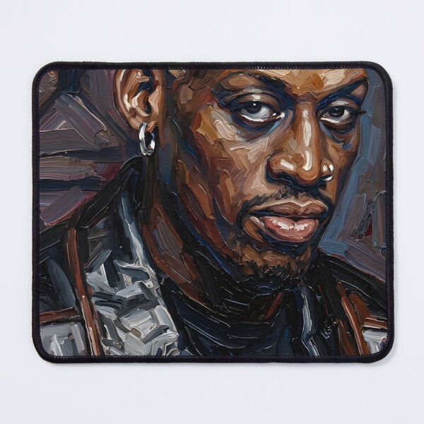 Item preview, Dennis Rodman Oil Painting designed and sold by maretsad.