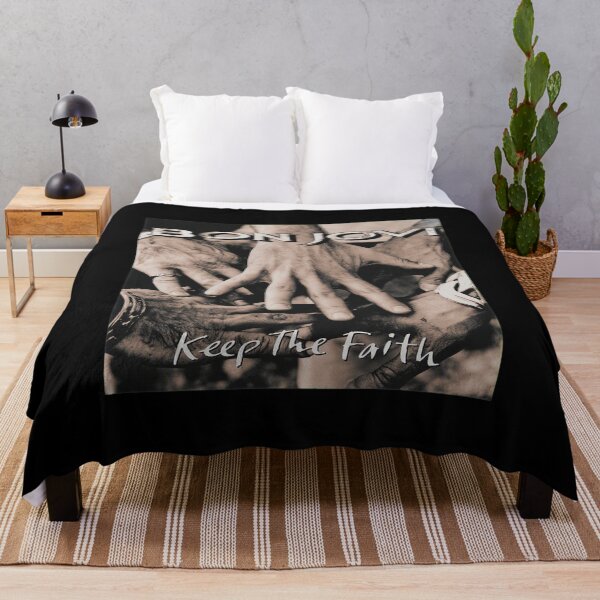 Item preview, Bons Jovis Keep The Faith Rock Music designed and sold by PomboGayArt.