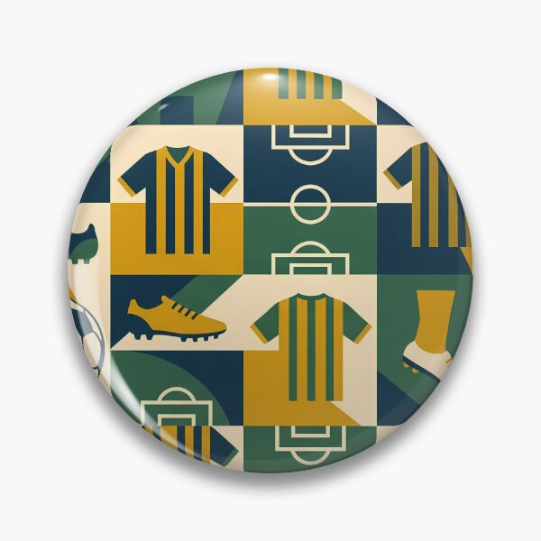Item preview, Player Retro Soccer Futbol Pattern El Juego Bonito designed and sold by ART ATTACK ZONE.
