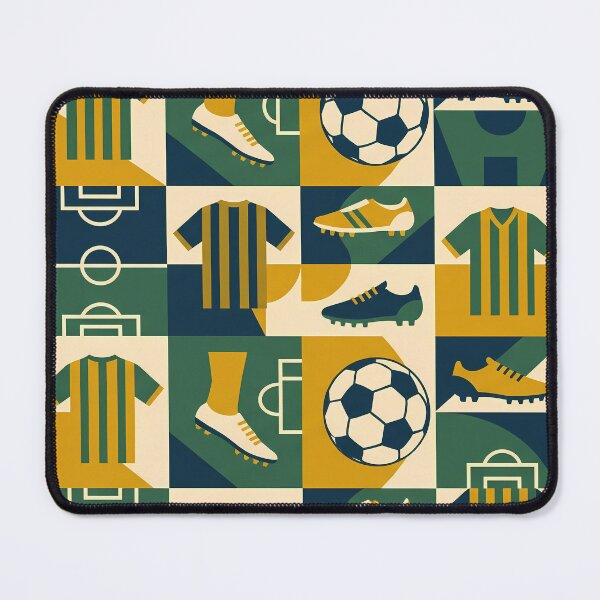 Item preview, Player Retro Soccer Futbol Pattern El Juego Bonito designed and sold by ART ATTACK ZONE.