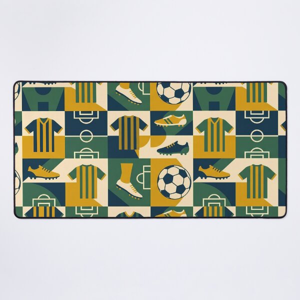 Item preview, Player Retro Soccer Futbol Pattern El Juego Bonito designed and sold by ART ATTACK ZONE.