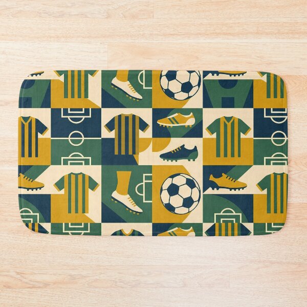 Item preview, Player Retro Soccer Futbol Pattern El Juego Bonito designed and sold by ART ATTACK ZONE.