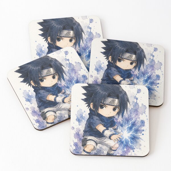 Item preview, Cute Anime Chibi Watercolor Character – Kawaii Japanese Anime Art Gift designed and sold by shopthehappycart.