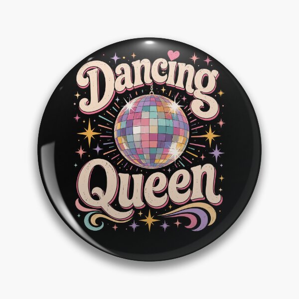 Item preview, Dancing Queen Retro Disco Ball Dance Lover designed and sold by gordonbwyashop.
