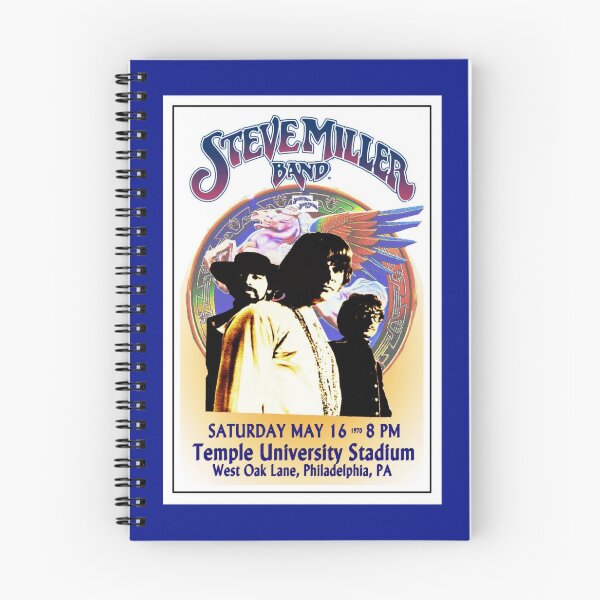 Item preview, Old Rare Vintage Steve Miller Band Concert Poster designed and sold by Halifaxartguy.