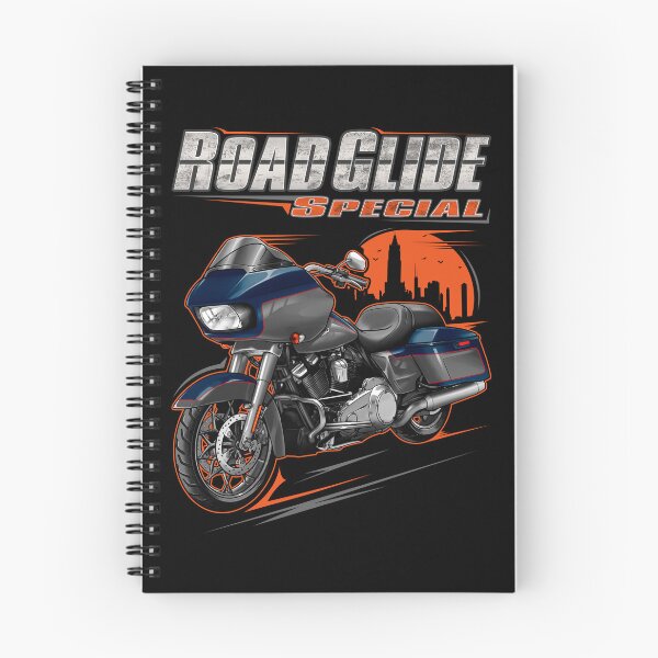 Item preview, Motorcycle Road Glide Special FLTRXS 2023 Bright Billiard Blue & Billiard Gray & Chrome Finish Finish for Motorcycle Riders designed and sold by MotoApparelHub.