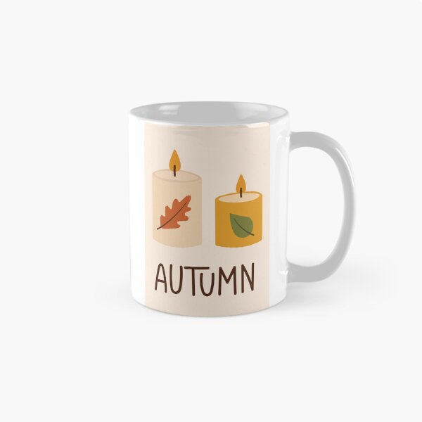 Item preview, Cozy Autumn Leaf Lit Candles  designed and sold by BetweenForms.