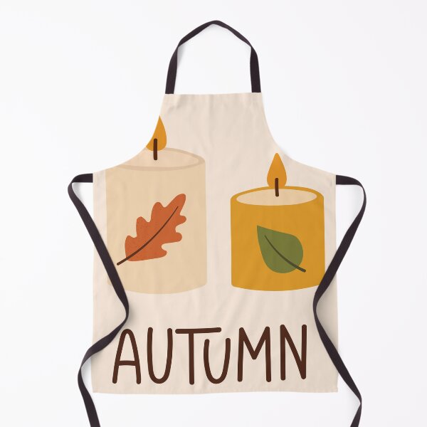 Item preview, Cozy Autumn Leaf Lit Candles designed and sold by BetweenForms.