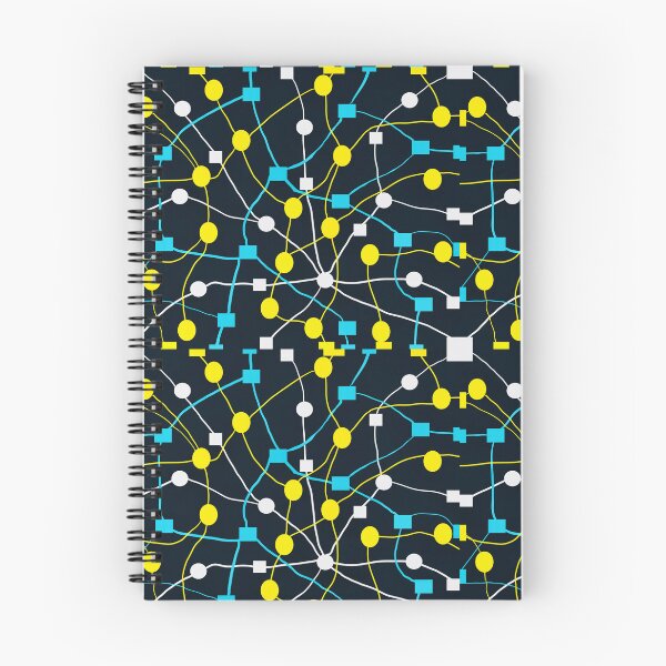 Item preview, Colourful Network Pattern designed and sold by Elaine M Hayward .