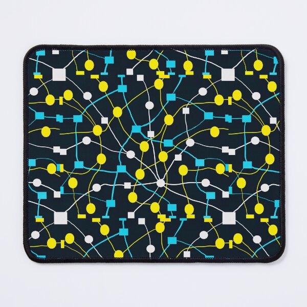 Item preview, Colourful Network Pattern designed and sold by Elaine M Hayward .