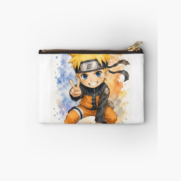 Item preview, Cute Anime Chibi Watercolor Character – Kawaii Japanese Anime Art Gift designed and sold by shopthehappycart.