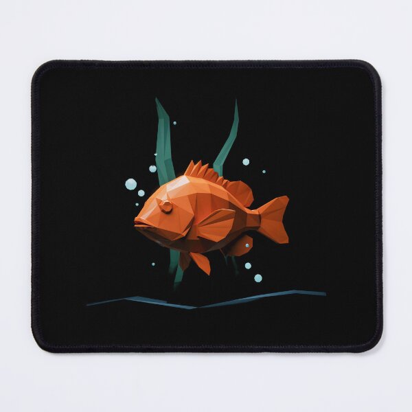 Item preview, Garibaldi Fish California Fishhead Ocean Life Logo designed and sold by Redgiant87x.