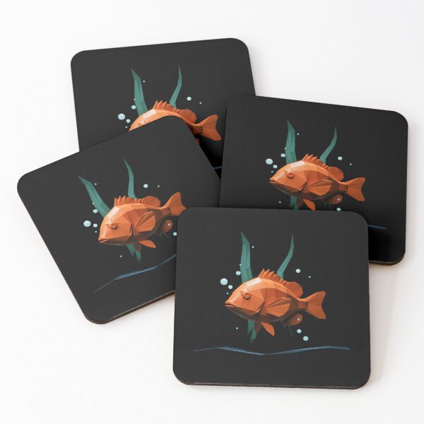 Artikelvorschau, Garibaldi-Fisch, Kalifornischer Fischkopf, Ocean Life Logo entworfen und verkauft von Redgiant87x.