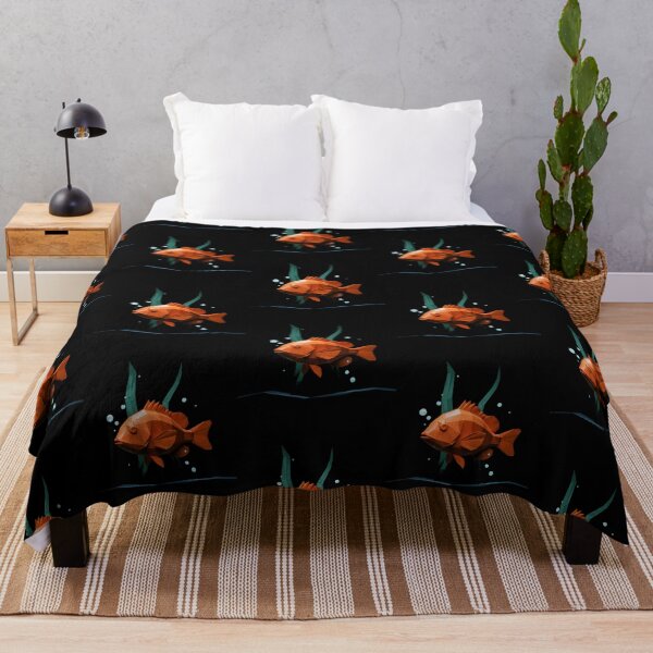 Item preview, Garibaldi Fish California Fishhead Ocean Life Logo designed and sold by Redgiant87x.