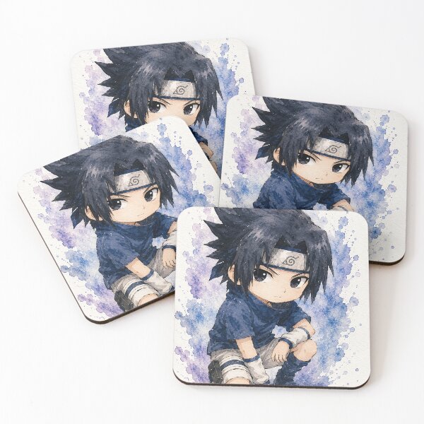 Item preview, Cute Anime Chibi Watercolor Character – Kawaii Japanese Anime Art Gift designed and sold by shopthehappycart.