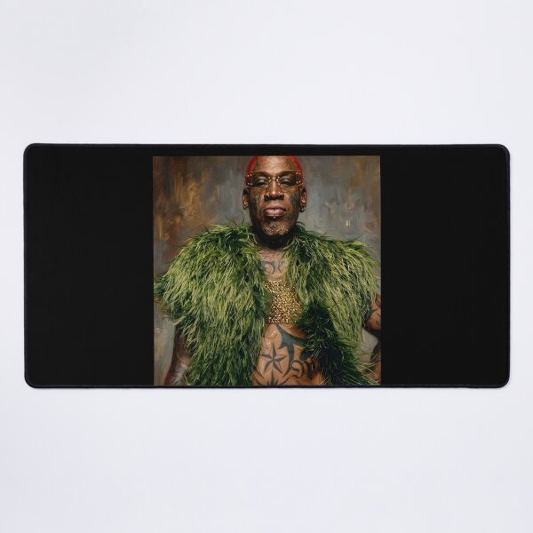 Item preview, Dennis Rodman Oil Painting designed and sold by maretsad.