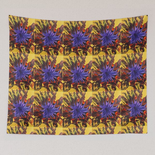 Item preview, purple flower blown up designed and sold by Julie LeClair.